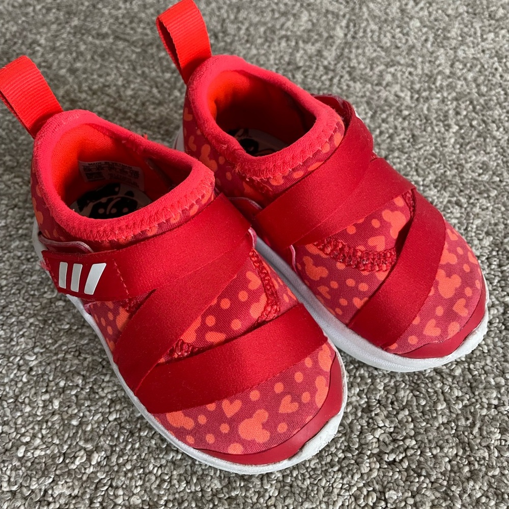 Adidas Minnie Mouse Baby Sneakers (size 5)